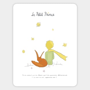 The little prince bookworm Magnet